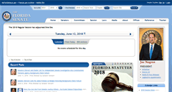 Desktop Screenshot of flsenate.gov